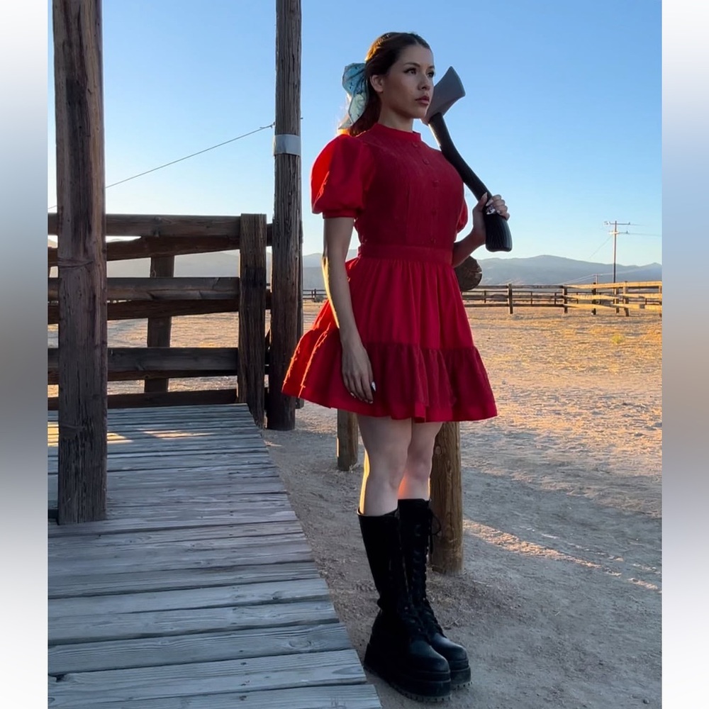 Pearl Movie Costume Dress